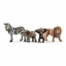 Állatfigura Schleich 42387 Wild Life: Safari 4 Darabok Műanyag