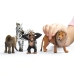 Figure di animali Schleich 42387 Wild Life: Safari 4 Pezzi Plastica