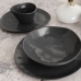 Piatto da pranzo Bidasoa Cosmos Nero Ceramica 23 cm (6 Unità)