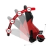 Stol Gaming Huzaro Hz-Force 6.2 Red Mesh Rdeča