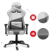 Silla Gaming Huzaro Hz-Force 6.2 White Mesh Blanco