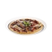 Farfurie pentru Pizza Luminarc Firend's Time Bistro Alb Negru Sticlă Ø 32 cm (12 Unități)