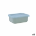 Rectangular Lunchbox with Lid Quid Inspira 380 ml Green Plastic (12 Units)