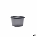 Tin Quid City With lid 550 ml Grey Plastic (12 Units)