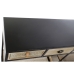 Consolă Home ESPRIT Maro Negru Lemn Metal 120 x 38 x 80 cm