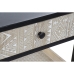 Consolă Home ESPRIT Maro Negru Lemn Metal 120 x 38 x 80 cm