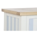 Console Home ESPRIT Azzurro Bianco Legno di paulownia 103 x 35 x 80 cm