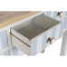 Console Home ESPRIT Azzurro Bianco Legno di paulownia 103 x 35 x 80 cm