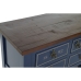 Console Home ESPRIT Marrone Blu Marino Legno di paulownia 103 x 35 x 80 cm