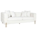 Sofá DKD Home Decor Branco Metal 205 x 85 x 73 cm