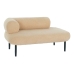 Sofa DKD Home Decor Svart Beige Metall Scandi 127,5 x 73,5 x 64 cm