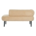 Canapé DKD Home Decor Noir Beige Métal Scandi 127,5 x 73,5 x 64 cm