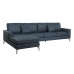 Sofa DKD Home Decor Blå Metal 300 x 160 x 85 cm