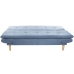 Canapé DKD Home Decor Bleu Bleu ciel Naturel Bois Scandi 180 x 85 x 83 cm