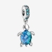 Charm Damă Pandora MURANO GLASS SEA TURTLE