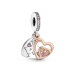 Charm Damă Pandora ENTWINED INFINITE HEARTS