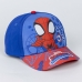 Set de pălărie cu ochelari de soare Spidey Albastru (51 cm) 2 Piese Roșu