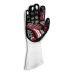 Men's Driving Gloves Sparco ARROW KART Bela Velikost 10