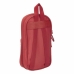 Plumier sac à dos Sevilla Fútbol Club SAF411956747 Rouge 12 x 23 x 5 cm (33 Pièces)