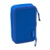 Dubbele etui R. C. Deportivo de La Coruña Blauw Wit 12.5 x 19.5 x 4 cm