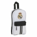 Plumier Mochila Real Madrid C.F. M747 Blanco Negro 12 x 23 x 5 cm (33 Piezas)