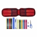 Astuccio Zaino RFEF M747 Rosso 12 x 23 x 5 cm (33 Pezzi)