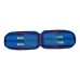 Astuccio Zaino F.C. Barcelona M847 Rosso Granato Blu Marino 12 x 23 x 5 cm