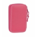 Plumier Doble BlackFit8 M854 Rosa 12.5 x 19.5 x 4 cm (28 piezas)