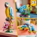 Playset Lego Creator 31136 Exotic parrot with frog and fish 3 in 1 253 Onderdelen