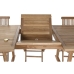 Conjunto de mesa com cadeiras Home ESPRIT 180 x 100 x 75 cm