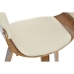 Chaise de Salle à Manger DKD Home Decor Marron Crème 61 x 46 x 78 cm