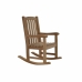 Cadeira de baloiço DKD Home Decor Castanho Teca 56 x 87 x 102 cm (56 x 87 x 102 cm)