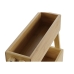 Planken DKD Home Decor Koks Bambuss 27 x 12 x 25 cm