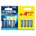 Alkaliparisto Varta CD4BKKD13-P AAA 1,5V High Energy (8 pcs)