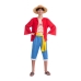 Maskeraadi kostüüm täiskasvanutele One Piece Luffy (5 Tükid)