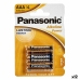 Baterii Alcaline Panasonic LR03 AAA (12 Unități)