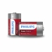 Alkaline baterijas Philips Power LR20 1,5 V Tips D (2 gb.)