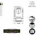 Lacăt cu cifru Master Lock M1177EURD Alamă