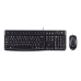 Klávesnice a myš Logitech 920-002540 Černý Němčina QWERTZ