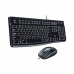 Keyboard and Optical Mouse Logitech 920-002562 Black English QWERTY