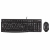 Klaviatūra un Optiskā Datorpele Logitech 920-002562 Melns Angļu QWERTY