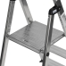 Opvouwbare ladder met 3 tredes Krause 126214 Zilverkleurig Aluminium