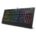 Gaming-tastatur og -mus Krom Kalyos RGB Sort