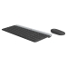 Klaviatuur ja Hiir Logitech 920-009190 Must Hall Prantsuse AZERTY