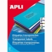 Etiquetas para Impressora Apli 581225 210 x 297 mm Transparente 20 Folhas