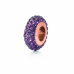 Perle de verre Femme Folli Follie 3P0T024RX_- Violet 1 cm