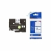 Laminated Tape for Labelling Machines Brother TZEFA3 Blue Blue/White 12 mm