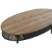 Table Basse DKD Home Decor Marron Noir Métal Sapin 120 x 58 x 42 cm