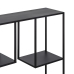 Mobilier pentru Hol 100 x 26 x 75 cm Negru Metal