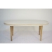 Eettafel DKD Home Decor Wit Gouden Blik Mangohout 180 x 90 x 76 cm